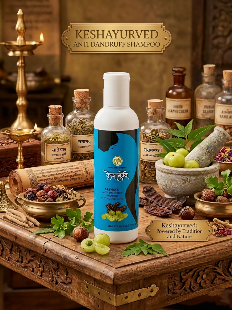 Keshayu - Anti Dandruff shampoo with Conditioner 