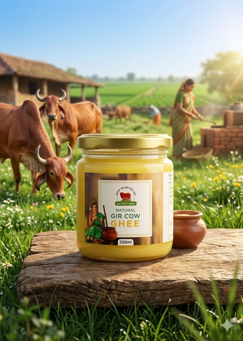 Gir Cow Ghee (250 ml )