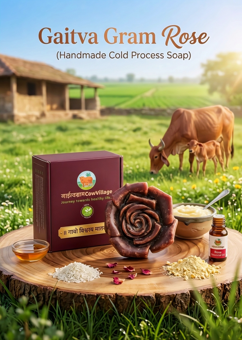 Gaitva Rose Soap (journey towrads healthy life)
